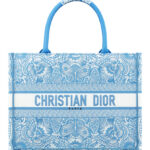 Christian Dior Medium Dior Book Tote M1286 Blue